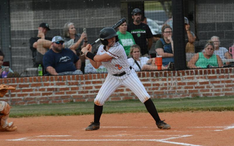 Freshman catcher Erika Royston was named an honorable mention for the Region 8-AAA All-Region team.