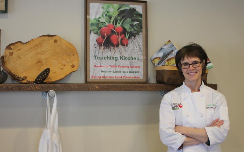 Inger Smith is the new teaching kitchen manager for the Food Bank of Northeast Georgia as of January 15, 2020. Her goal for the teaching kitchen is to build relationships with people in the community.