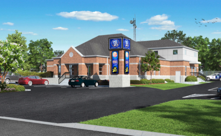 Renderings of HIS Radio's new state of the art facilities.