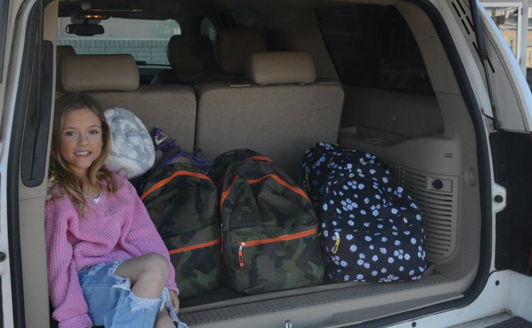 Eight-year-old Aaliyah Martin said she wanted to use her Christmas to help those in need in our local community. Martin’s goal is to make 20 backpacks filled with blankets and toiletry items to help the homeless