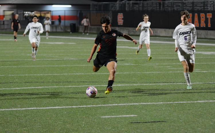 Pictured is senior forward Axsel Fajardo as he as tallied eight goals in a two games. 